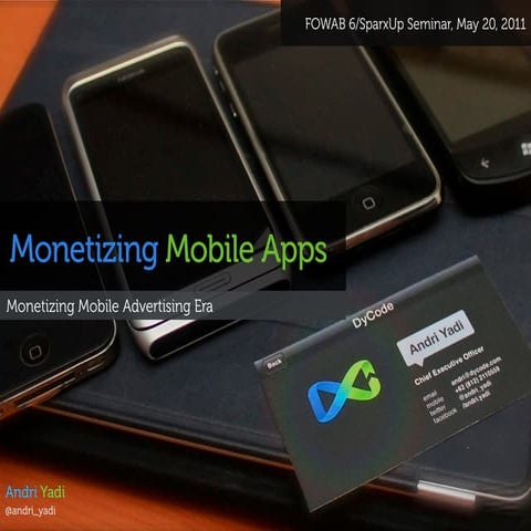 Monetizing Mobile Apps