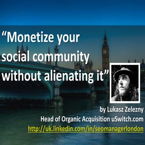 Monetise Your Social Media Community Without Alienating It 