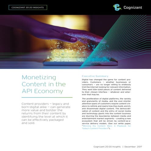 LLense, Shad light on media content value | PDF
