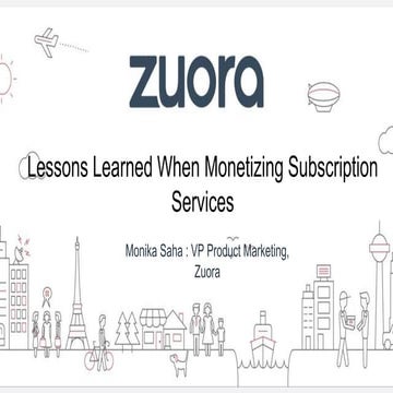 Lessons Learned When Monetizing Subscription Services