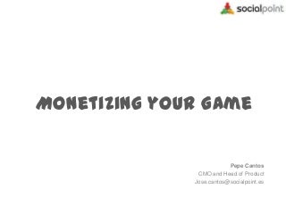 How to Monetize your F2P Video Game