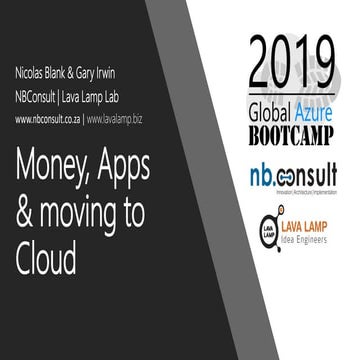 Moving Applications to the Cloud