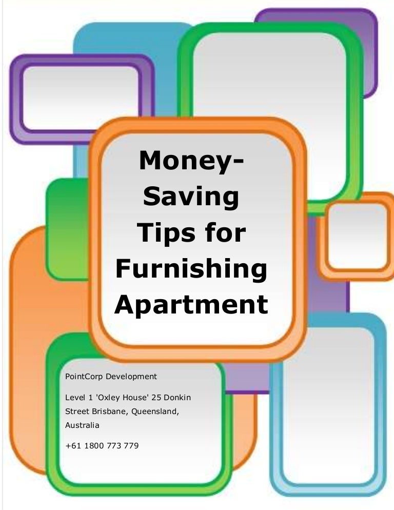 Money saving tips for furnishing