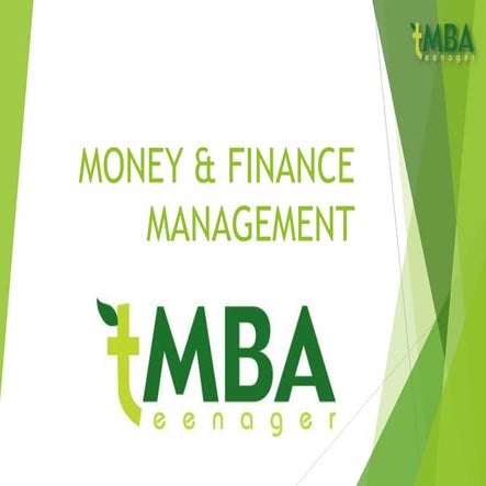 Money and finance management chapter 1