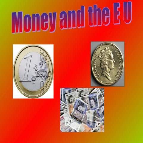 Money and the EU