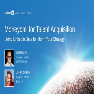 Talent Connect Australia - Will Hamlin & Josh Coulson "Moneyball for Talent A...