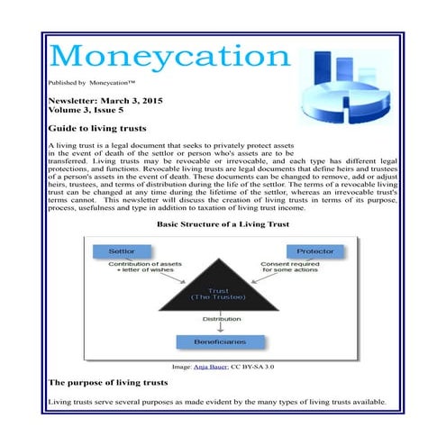 How To Create A Revocable Living Trust | PDF