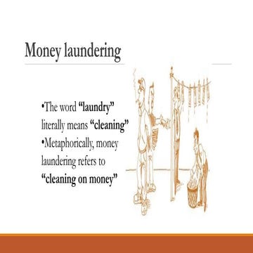 Money laundering