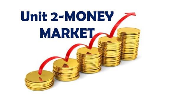 Money markets.pptx ppt for mba part of indian financial system