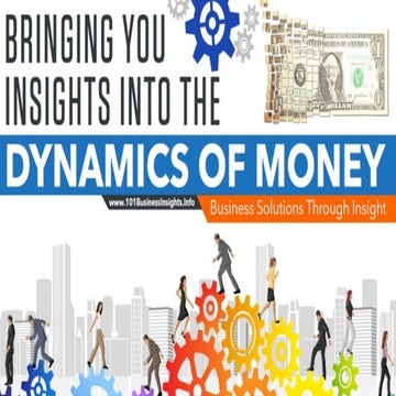Money Matter - Bringing you insights into the dynamics of money