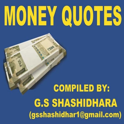 Money quotes