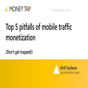 Kirill Tyufanov, MoneyTapp