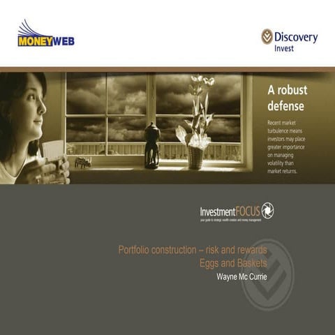 Moneyweb Investment Seminars - Wayne McCurrie