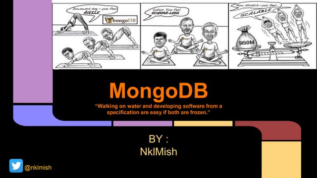 Mongo - an intermediate introduction