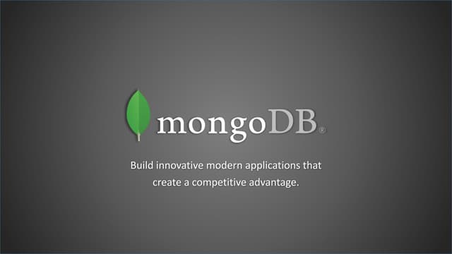 Introduction to MongoDB