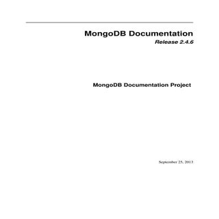 MONGODB