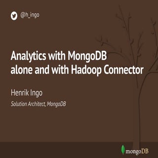 Analytics with MongoDB Aggregation ...