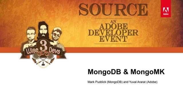 MongoDB and MongoMK Source Event