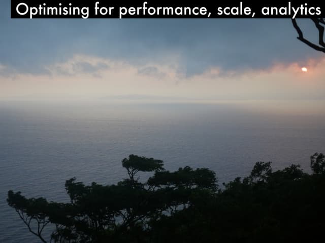 MongoDB: Optimising for Performance, Scale & Analytics