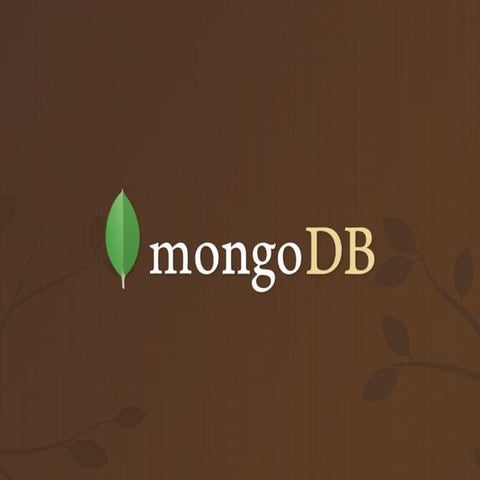 Mongo db et nosql