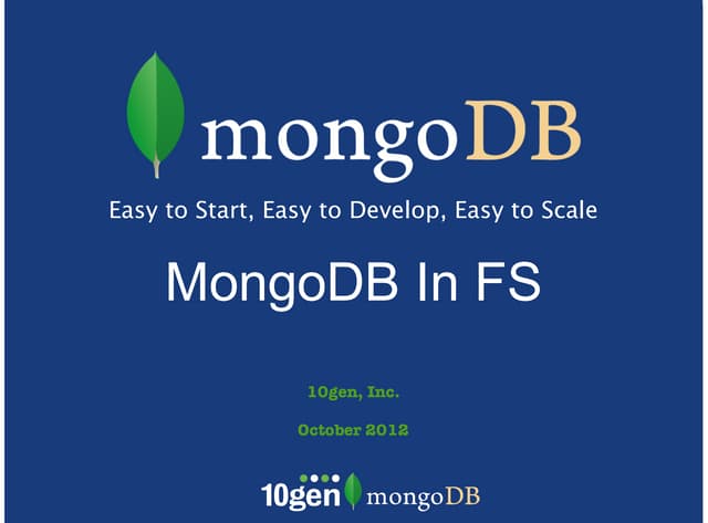 MongoDB in FS