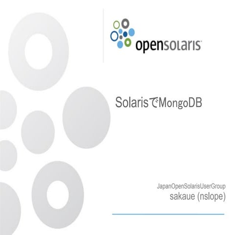 Mongodb on solaris