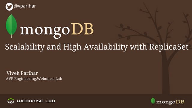 MongoDb scalability and high availa...