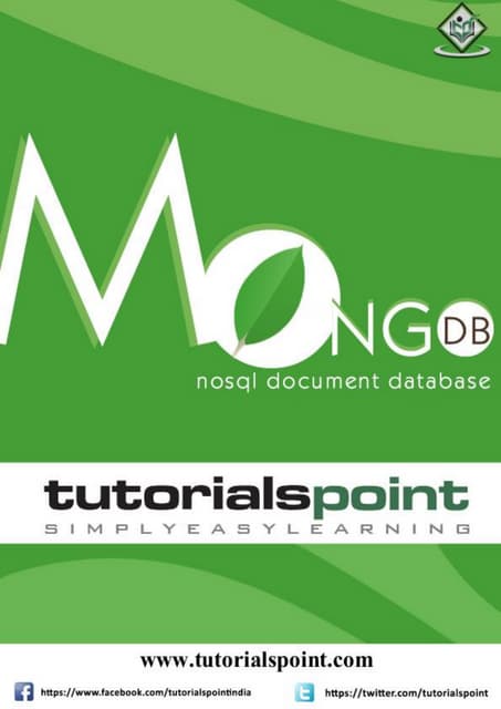Mongodb tutorial