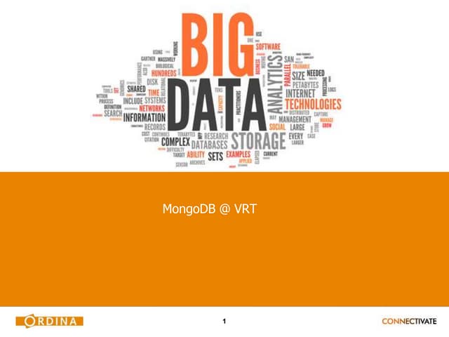 Mongodb @ vrt
