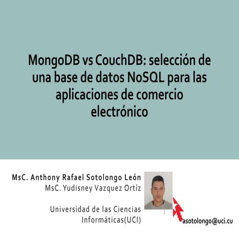 Mongodb vs couchdb 