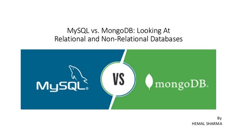 Mongodb vs mysql