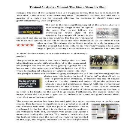 Mongol the rise of genghis khan