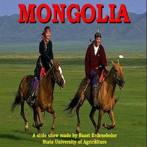 Mongolia Slide Show