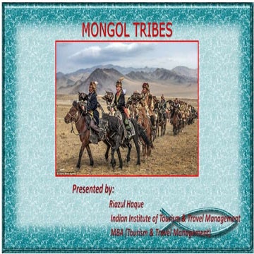 Mongol tribes