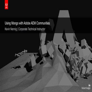 AEM Communities 6.1 - MongoSV '15