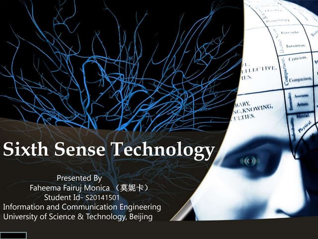 Sixth Sense (The Future of Technology)