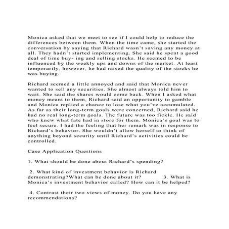 Monica asked that we meet to see if I could help to reduce the d.docx