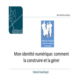 Mon identité numérique