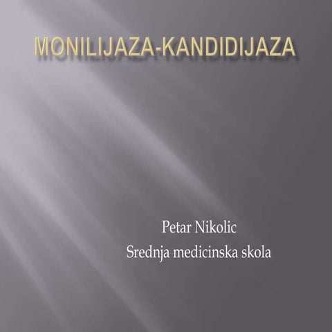 Monilijaza kandidijaza