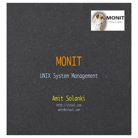Monit - Introduction, Configuration & Usage