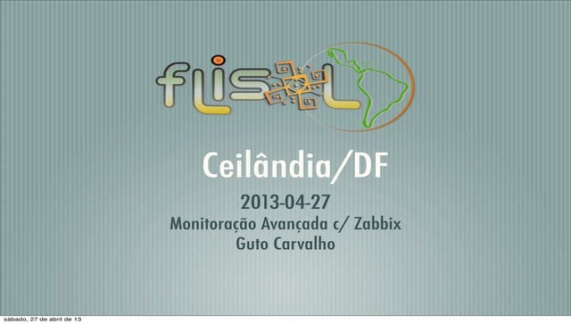 Monitoração avançada com Zabbix 2