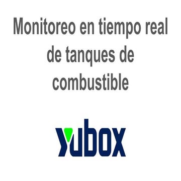 Monitoreo de Tanques de Combustible en Tiempo Real con IoT