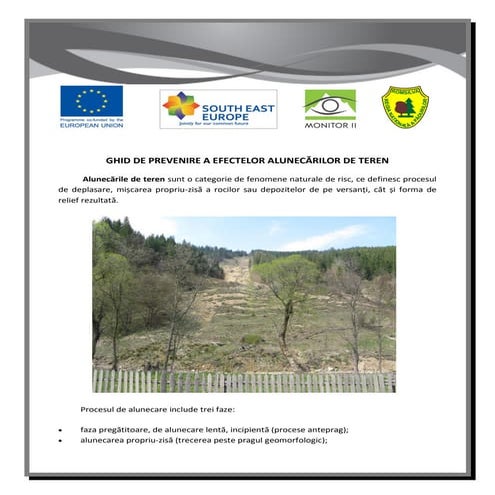 Monitorii romanian brochure_prevention of landslides (prevenirea alunecărilor...