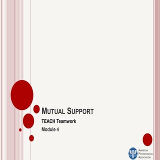 Teach Teamwork Situation Monitoring