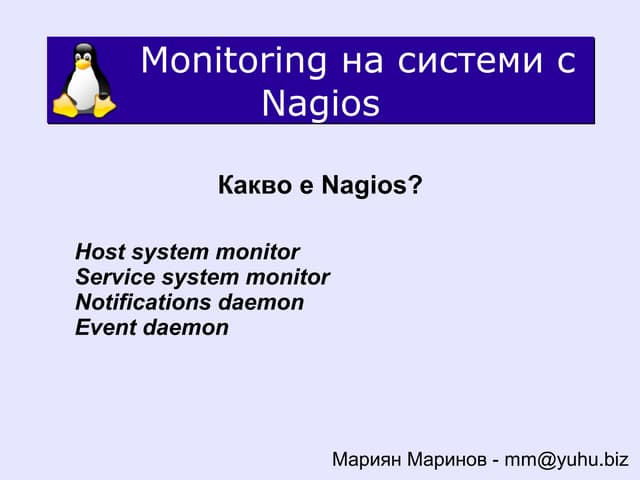 Monitoring with-nagios