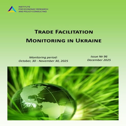 Trade Facilitation Monitoring in Ukraine № 96