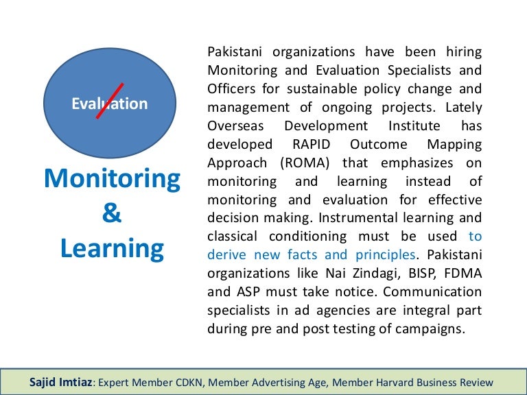 Monitoring & Learning