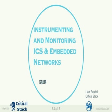 Monitoring ICS Communications