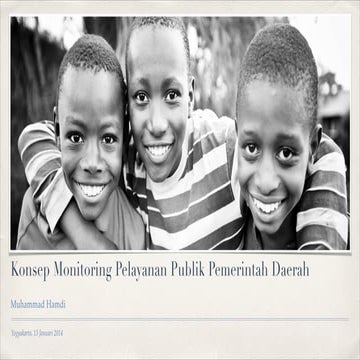 Monitoring Pelayanan Publik