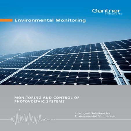 Monitoring photovoltaique GANTNER INSTRUMENTS FRANCE